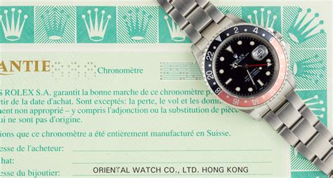 garanzia rolex a mio nome|rolex green seal guarantee.